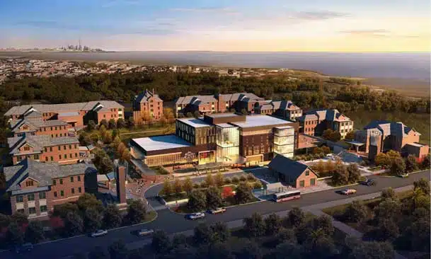 Humber College aerial view