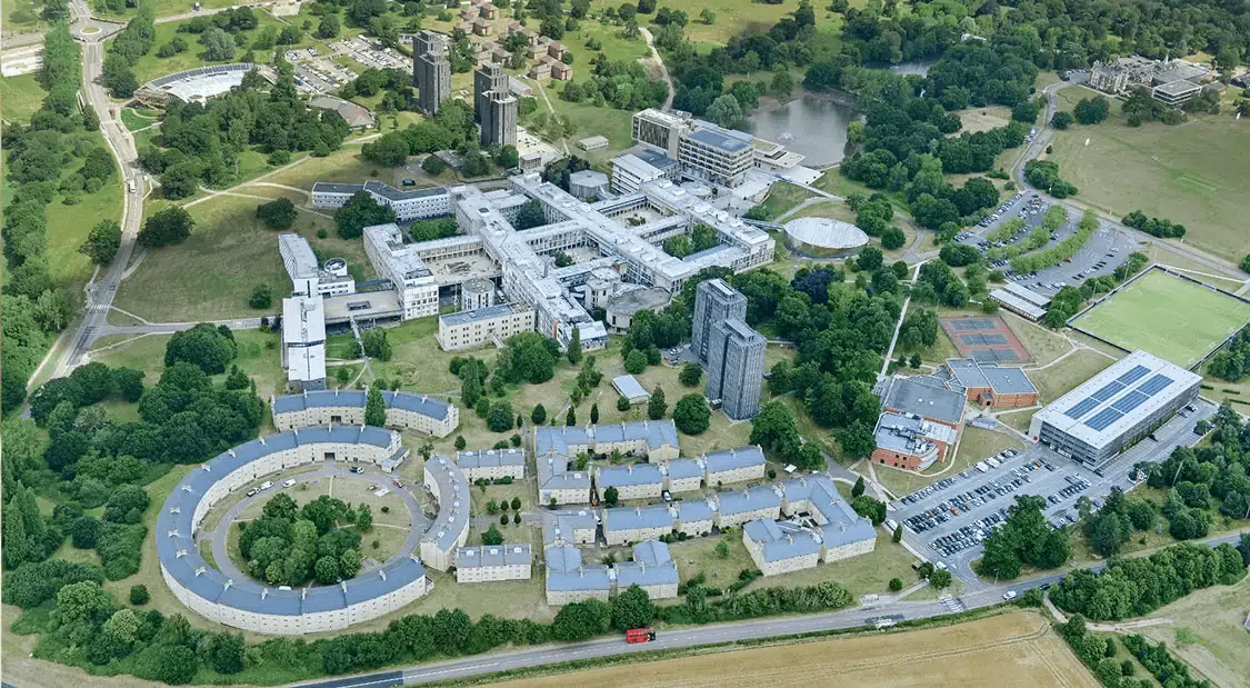 Essex Üniversitesi, Üstten Görünüm