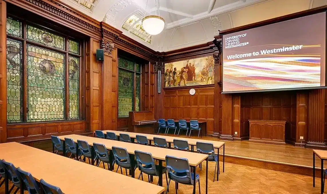 Westminster Üniversitesi, İç Görünüm